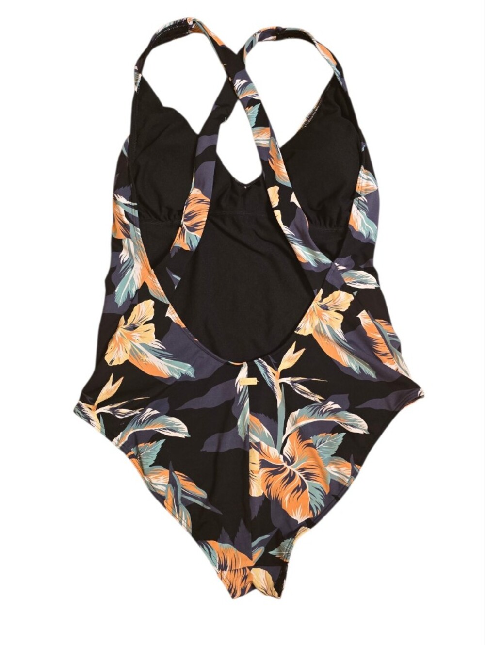 Roxy One Piece Swimsuit ANTHRACITE TROPICOCO Size Large - Picture 9 of 12